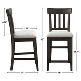 Napa Brown 5-Piece Counter Dining Set from Steve Silver - Luna Furniture