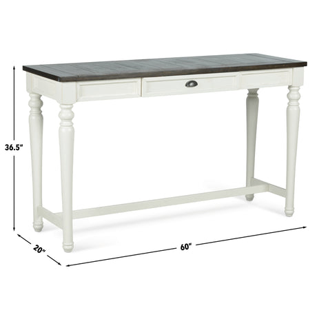 Joanna Ivory/Mocha 4-Piece Sofa Bar Set from Steve Silver - Luna Furniture