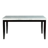 Westby White Marble Top Dining Table from Steve Silver - Luna Furniture