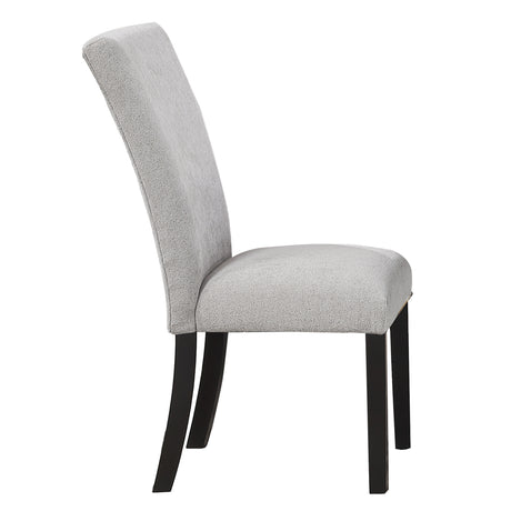 Artemis Gray Chenille Side Chair, Set of 2 from Steve Silver - Luna Furniture