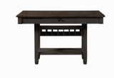Granby Antique Black Counter Height Table from Homelegance - Luna Furniture