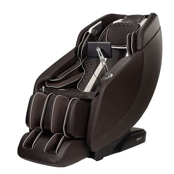 Celebrity Elite 4D Massage Chair - Dark Brown/Dark Brown from Infinity - Luna Furniture