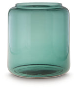Inisland Teal Vase from Ashley Furniture - Luna Furniture