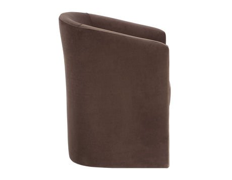 Iris Cocoa Upholstered Chair from Steve Silver - Luna Furniture
