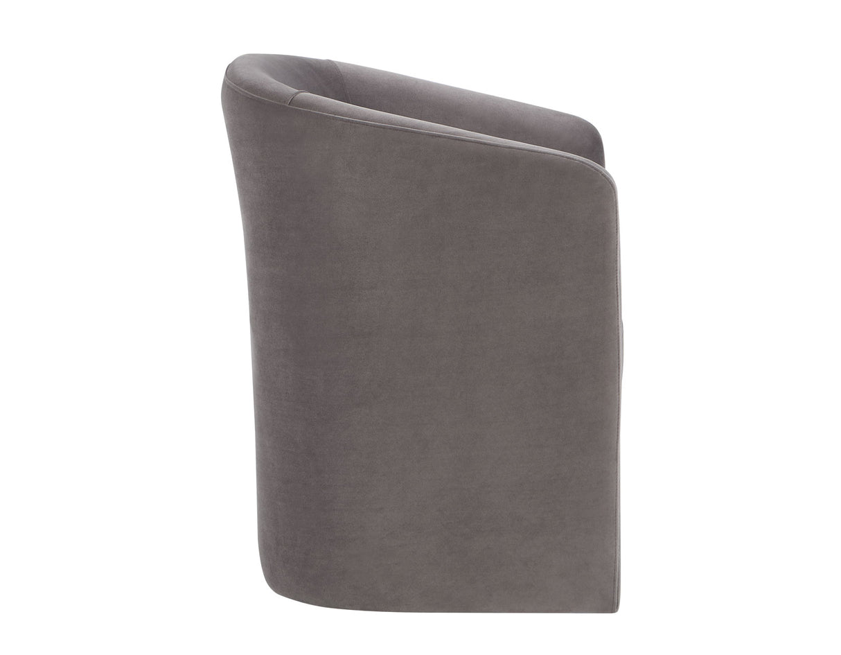 Iris Fog Upholstered Chair from Steve Silver - Luna Furniture