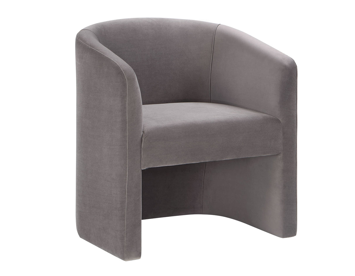 Iris Fog Upholstered Chair from Steve Silver - Luna Furniture