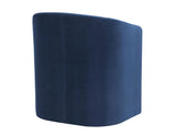 Iris Indigo Upholstered Chair from Steve Silver - Luna Furniture