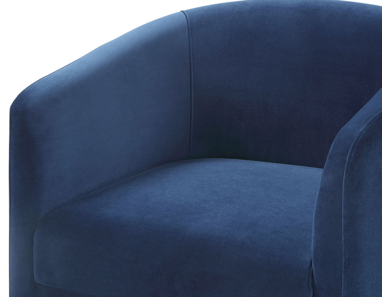 Iris Indigo Upholstered Chair from Steve Silver - Luna Furniture