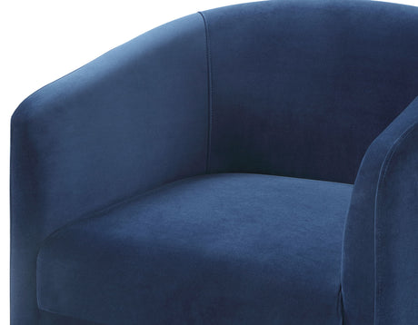 Iris Indigo Upholstered Chair from Steve Silver - Luna Furniture
