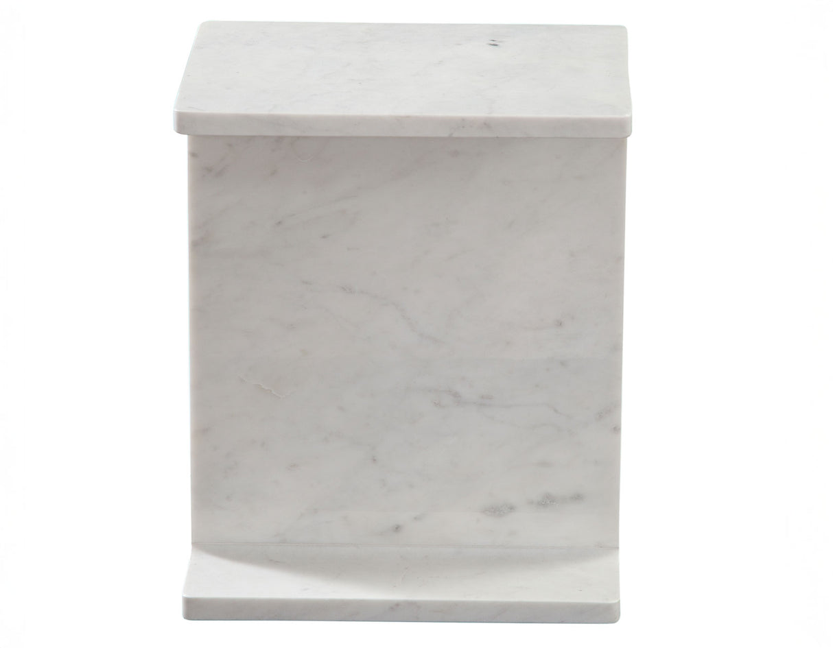 Irma Banswara White Marble Accent Table from Steve Silver - Luna Furniture