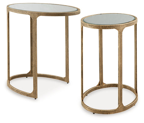 Irmaleigh Antique Black Accent Table from Ashley - Luna Furniture