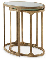 Irmaleigh Antique Black Accent Table from Ashley - Luna Furniture