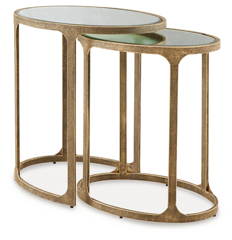 Irmaleigh Antique Black Accent Table from Ashley - Luna Furniture