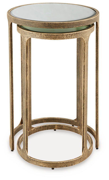 Irmaleigh Antique Black Accent Table from Ashley - Luna Furniture