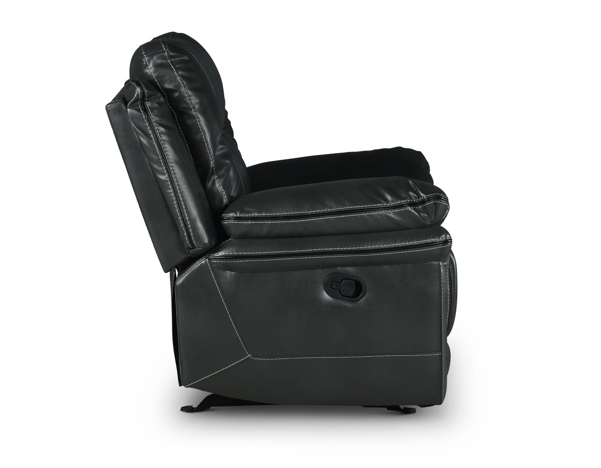 Isabella Gray Manual Glider Recliner from Steve Silver - Luna Furniture