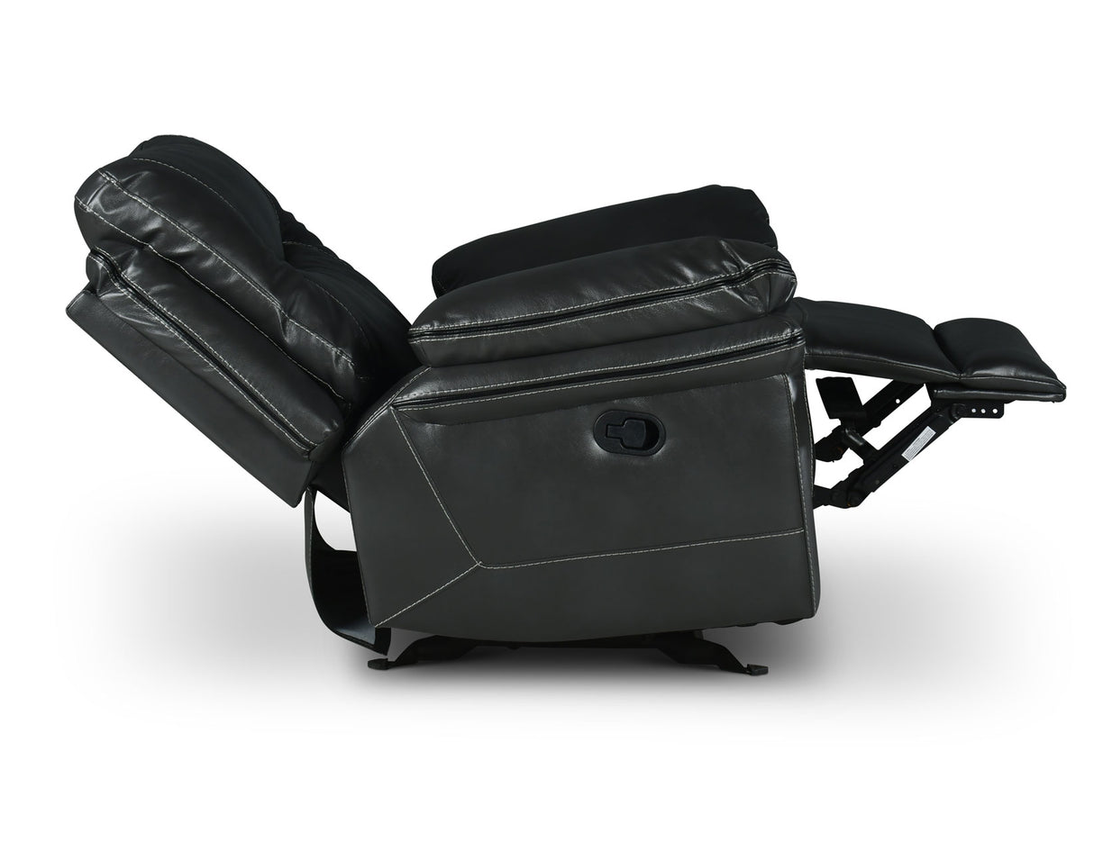Isabella Gray Manual Glider Recliner from Steve Silver - Luna Furniture