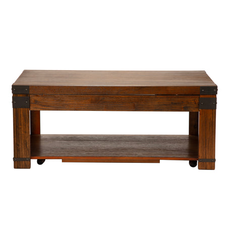 Arusha Lift Top Cocktail Table w/Casters from Steve Silver - Luna Furniture