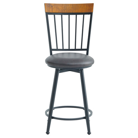 Tyler Swivel 24-inch Counter Stool from Steve Silver - Luna Furniture