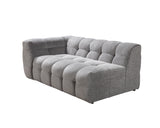 Ivy Gray Boucle RAF Sectional from Nova Furniture - Luna Furniture