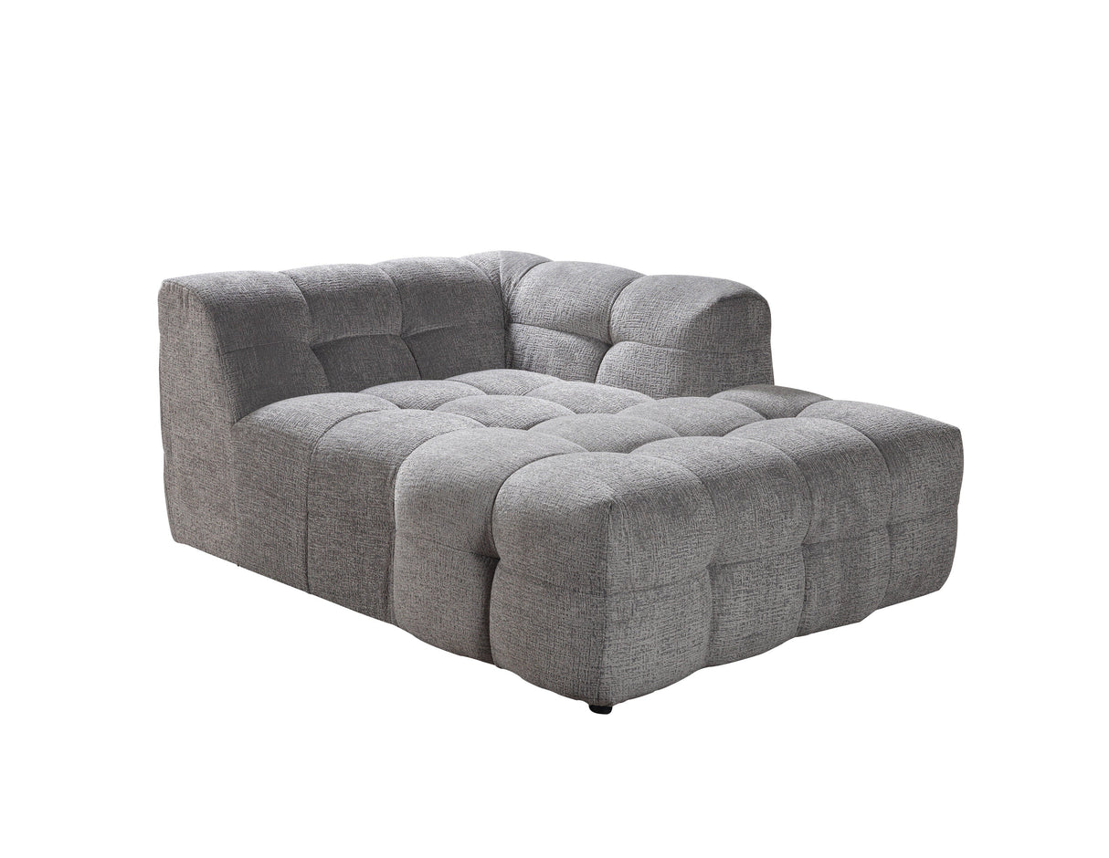 Ivy Gray Boucle RAF Sectional from Nova Furniture - Luna Furniture