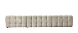 Ivy Ivory Boucle Double Chaise 146" Sectional from Nova Furniture - Luna Furniture