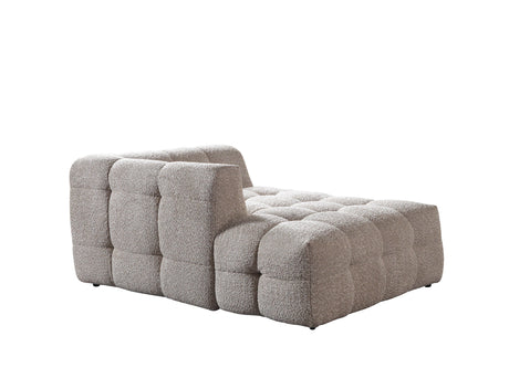 Ivy Sand Boucle Double Chaise 146" Sectional from Nova Furniture - Luna Furniture