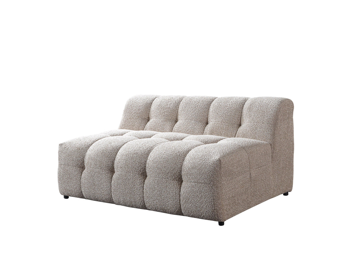 Ivy Sand Boucle Double Chaise 146" Sectional from Nova Furniture - Luna Furniture
