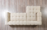 Ivy Sand Boucle LAF 110" Sectional from Nova Furniture - Luna Furniture