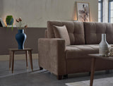 Ivy Koopsi Brown Sleeper Storege Sectional from Bellona - Luna Furniture