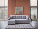 Ivy Koopsi Gray Sleeper Storage Sectional from Bellona - Luna Furniture