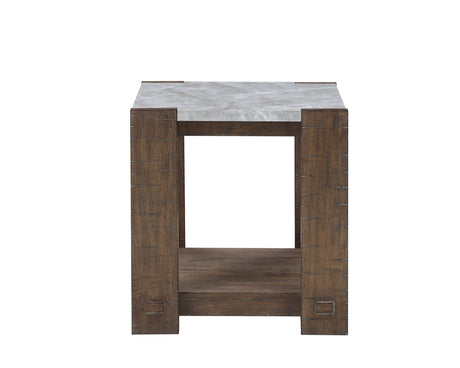 Libby Sintered Stone End Table from Steve Silver - Luna Furniture