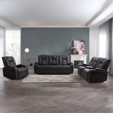 Marlow Charcoal Manual Recliner from Steve Silver - Luna Furniture