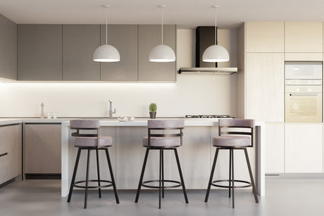 Gene 30-inch Swivel Bar Stool from Steve Silver - Luna Furniture