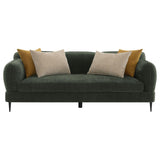 Jade 2-piece Chenille Upholstered Sofa Set Green from Coaster - Luna Furniture