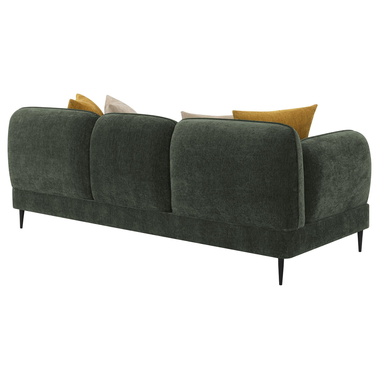 Jade Green Chenille Modern Track Arm Sofa from Coaster - Luna Furniture