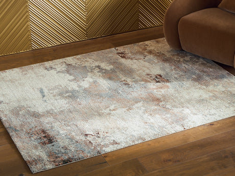 Jadenburg Cream/Gray/Sienna Medium Rug from Ashley - Luna Furniture