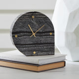 Janmour Black Table Clock from Ashley - Luna Furniture