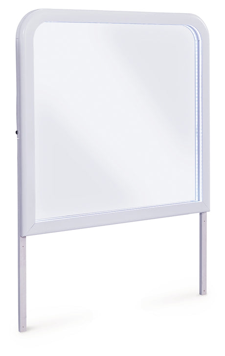 Jarlee White Bedroom Mirror (Mirror Only) from Ashley - Luna Furniture