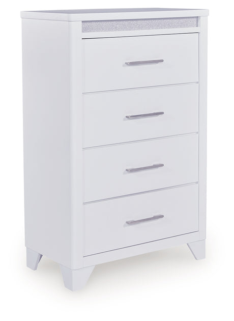 Jarlee White Chest of Drawers from Ashley - Luna Furniture