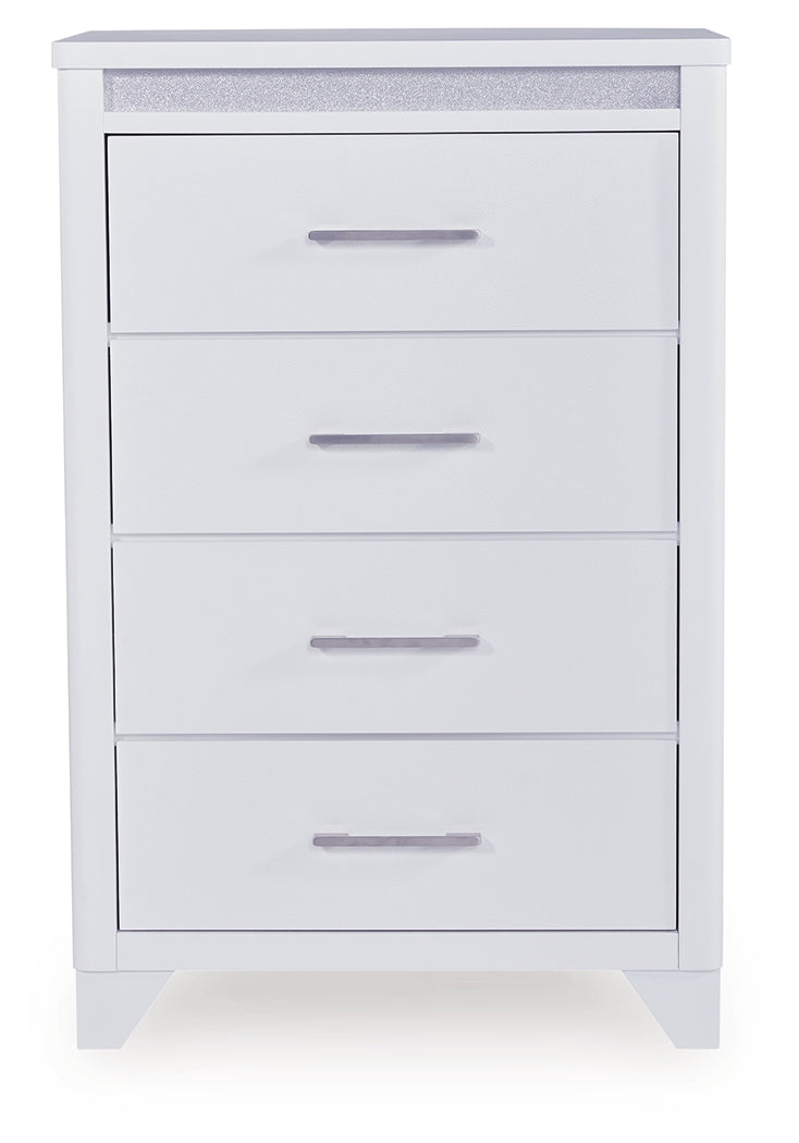Jarlee White Chest of Drawers from Ashley - Luna Furniture