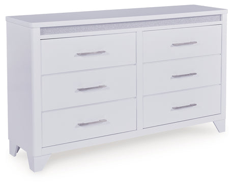 Jarlee White Dresser from Ashley - Luna Furniture