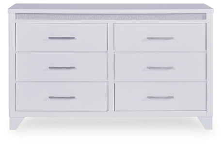 Jarlee White Dresser from Ashley - Luna Furniture