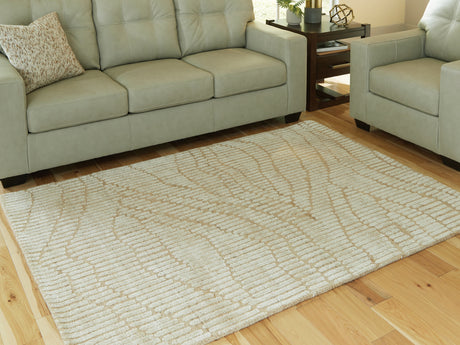 Jaseena Beige/Tan Medium Rug from Ashley - Luna Furniture