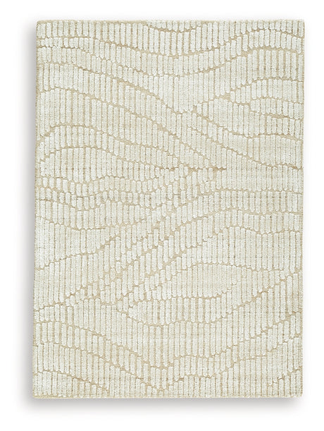 Jaseena Beige/Tan Medium Rug from Ashley Furniture - Luna Furniture