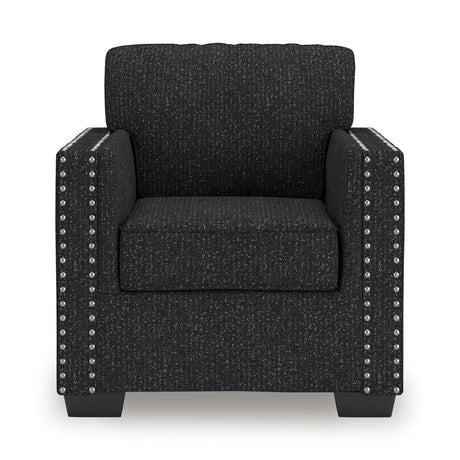 Jasmine Peaks Coal Chair from Ashley - Luna Furniture