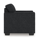 Jasmine Peaks Coal Chair from Ashley - Luna Furniture