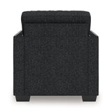 Jasmine Peaks Coal Chair from Ashley - Luna Furniture