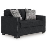 Jasmine Peaks Coal Loveseat from Ashley - Luna Furniture