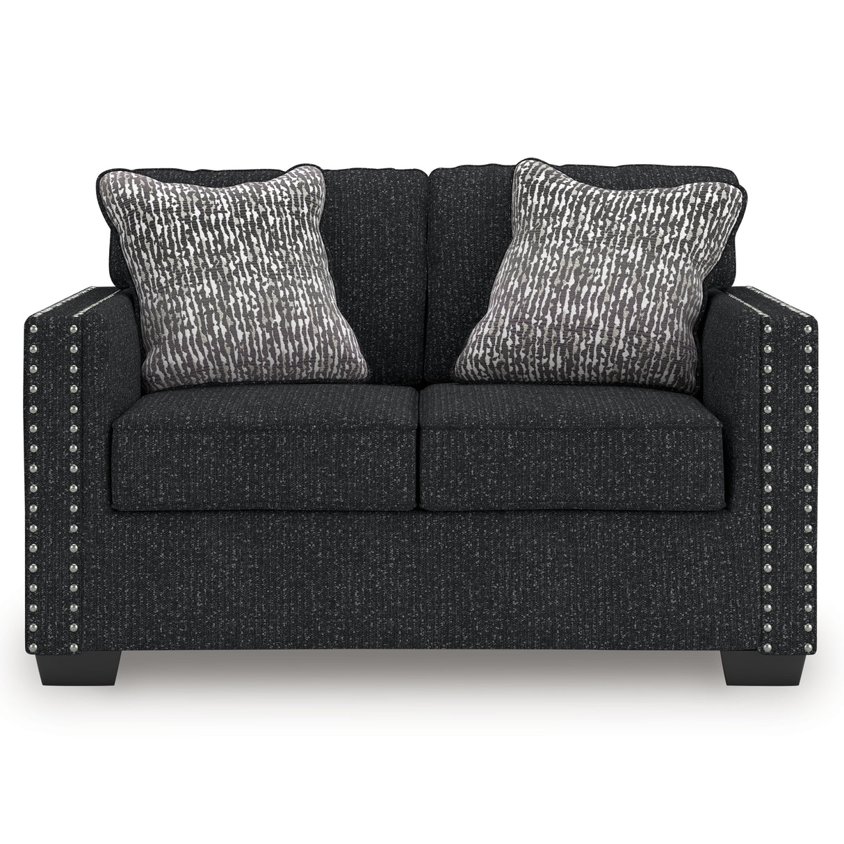 Jasmine Peaks Coal Loveseat from Ashley - Luna Furniture