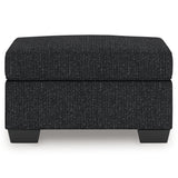 Jasmine Peaks Coal Ottoman from Ashley - Luna Furniture
